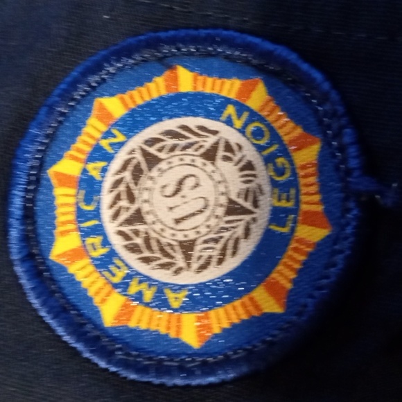 Vintage American Legion Official Shirt National Headquarters w/ALL buttons patch - Picture 5 of 6